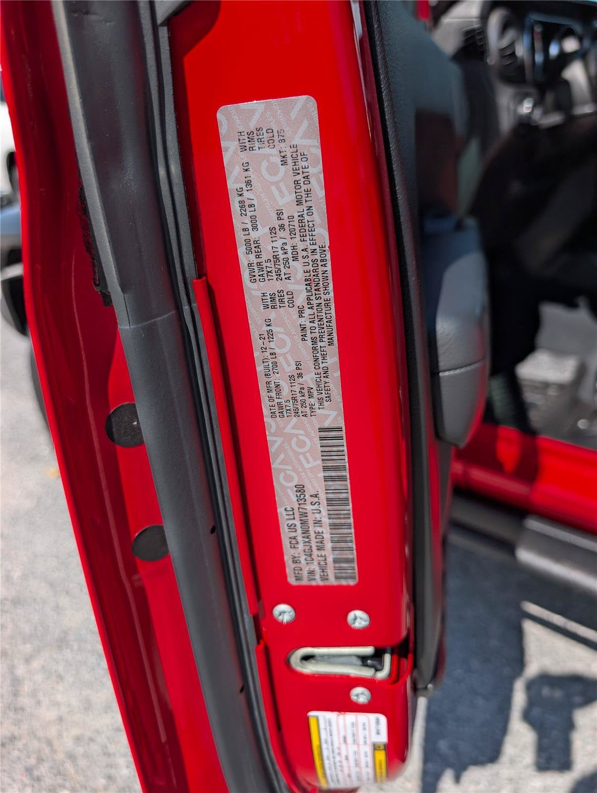 2021 Jeep Wrangler Sport