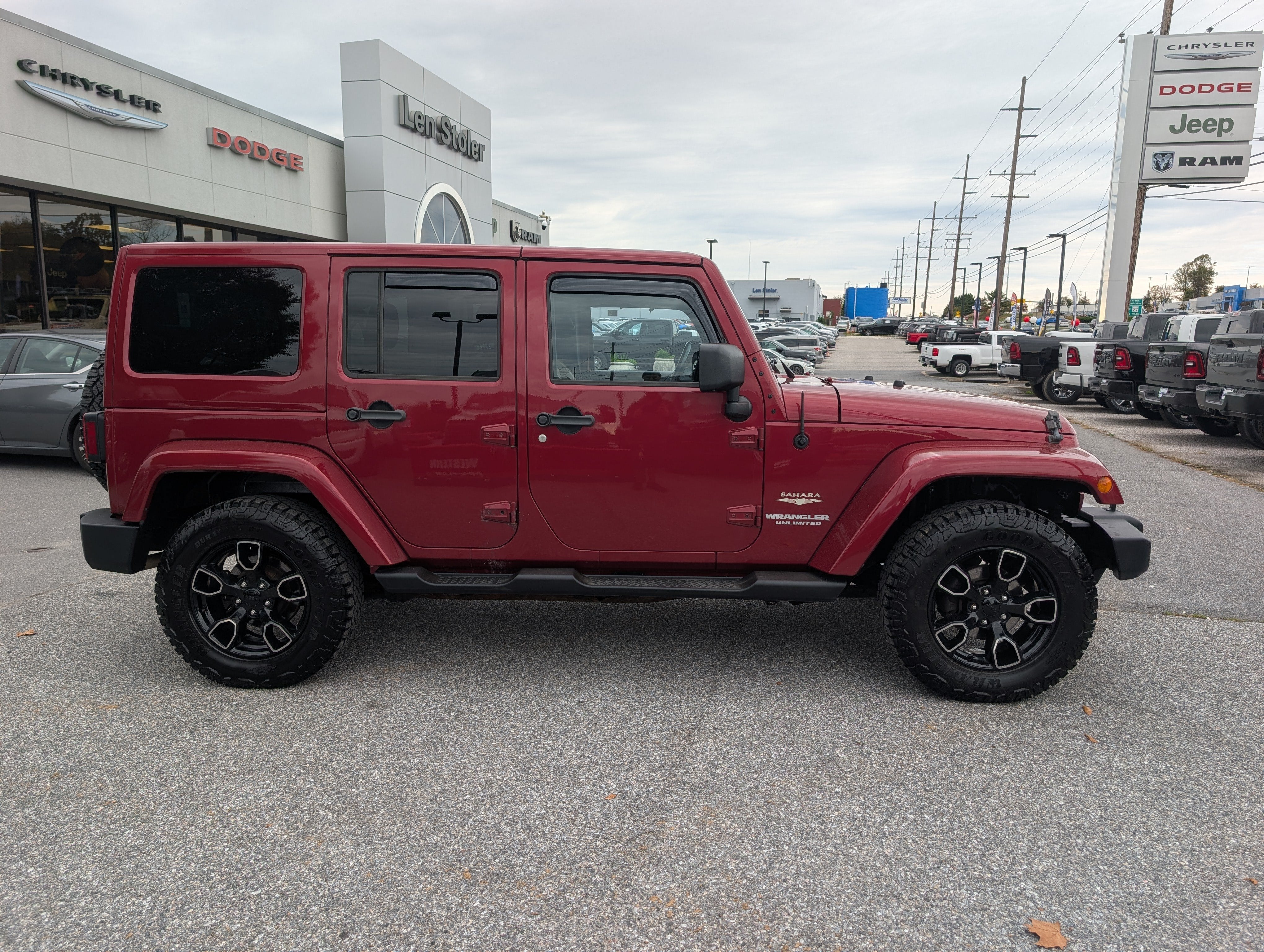 2012 Jeep Wrangler Unlimited Sahara