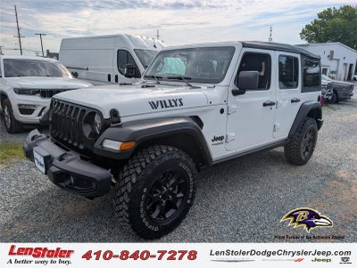 2022 Jeep Wrangler Unlimited Willys
