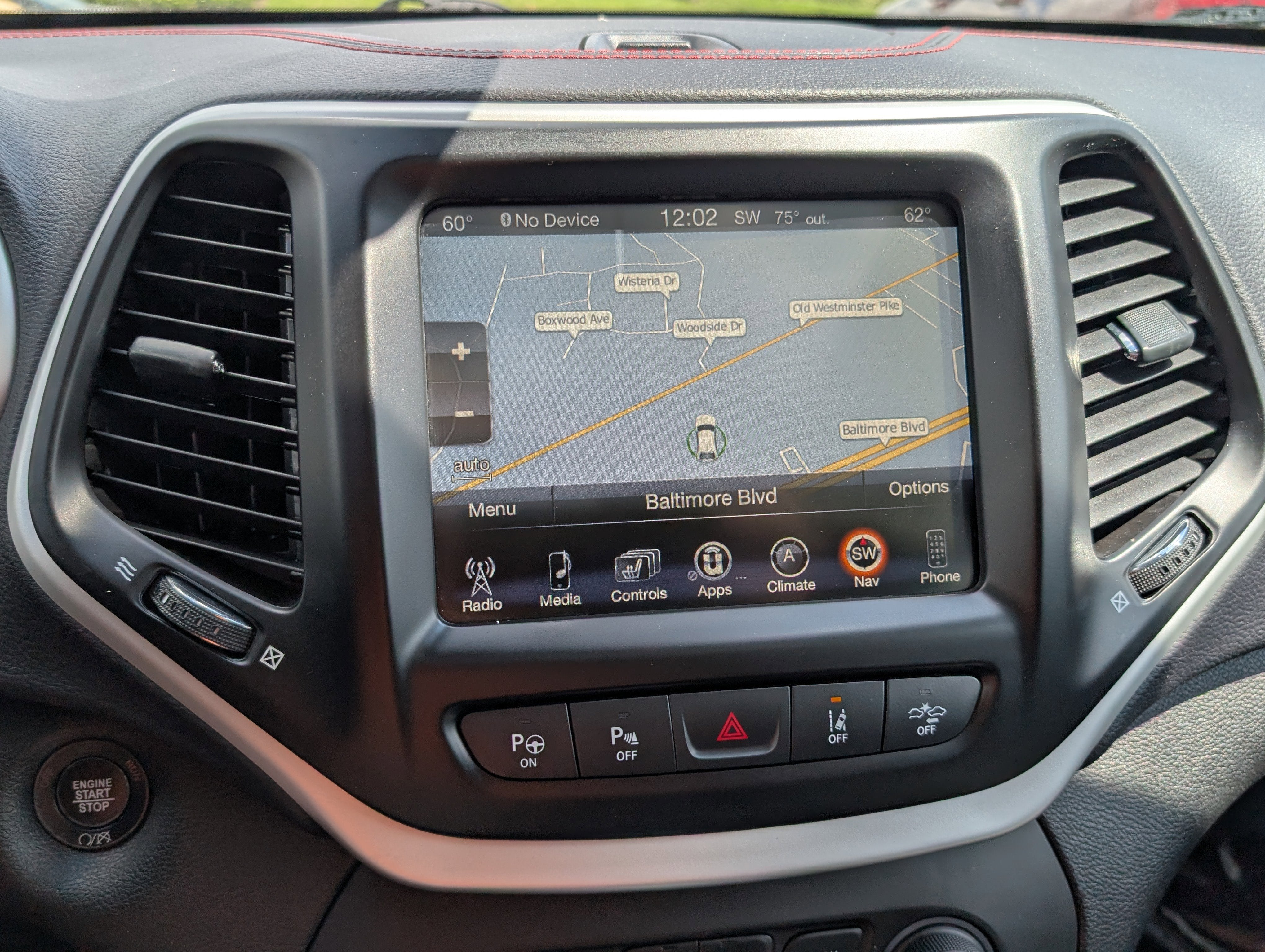 2018 Jeep Cherokee Trailhawk