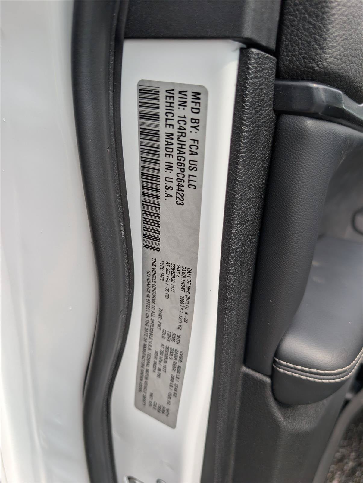 2023 Jeep Grand Cherokee Altitude X