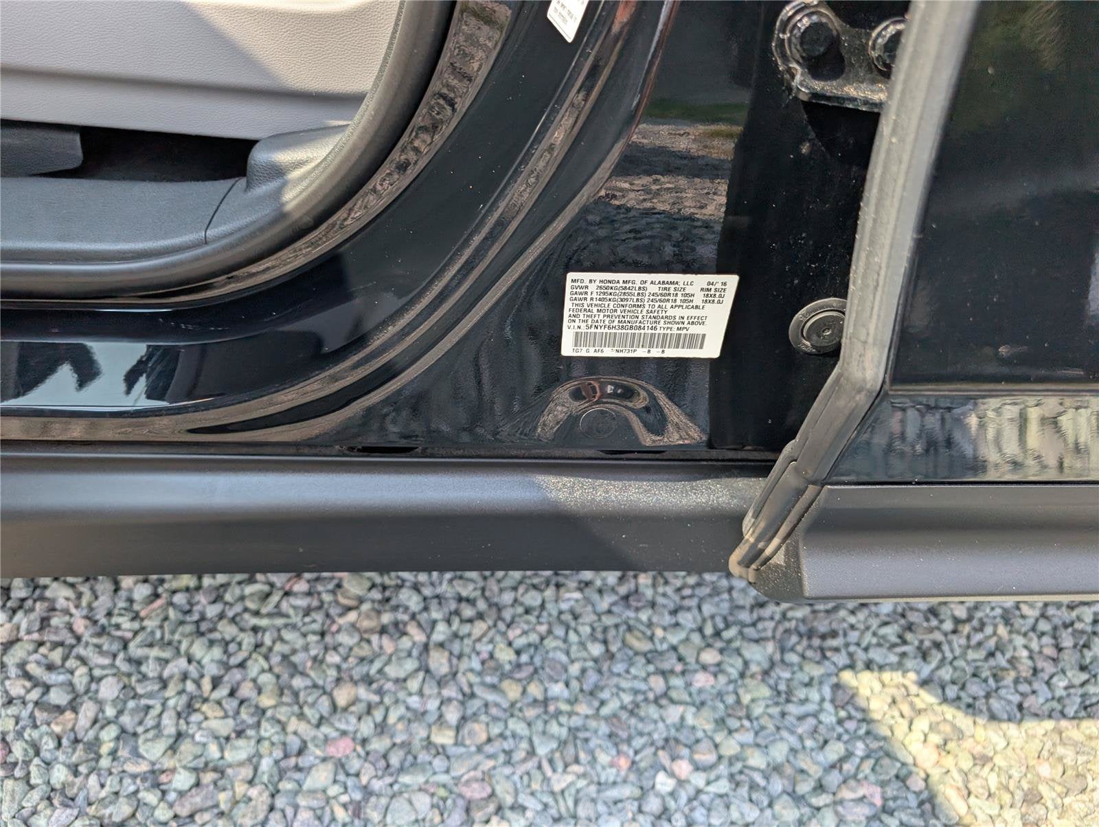 2016 Honda Pilot EX