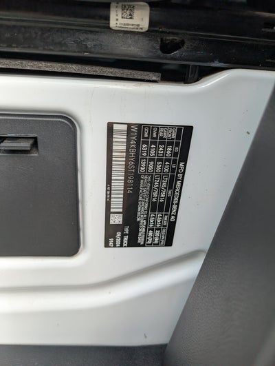 2025 Mercedes-Benz Sprinter Cargo Van Cargo 144 WB