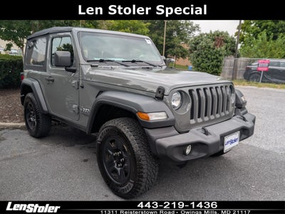 2018 Jeep Wrangler Sport
