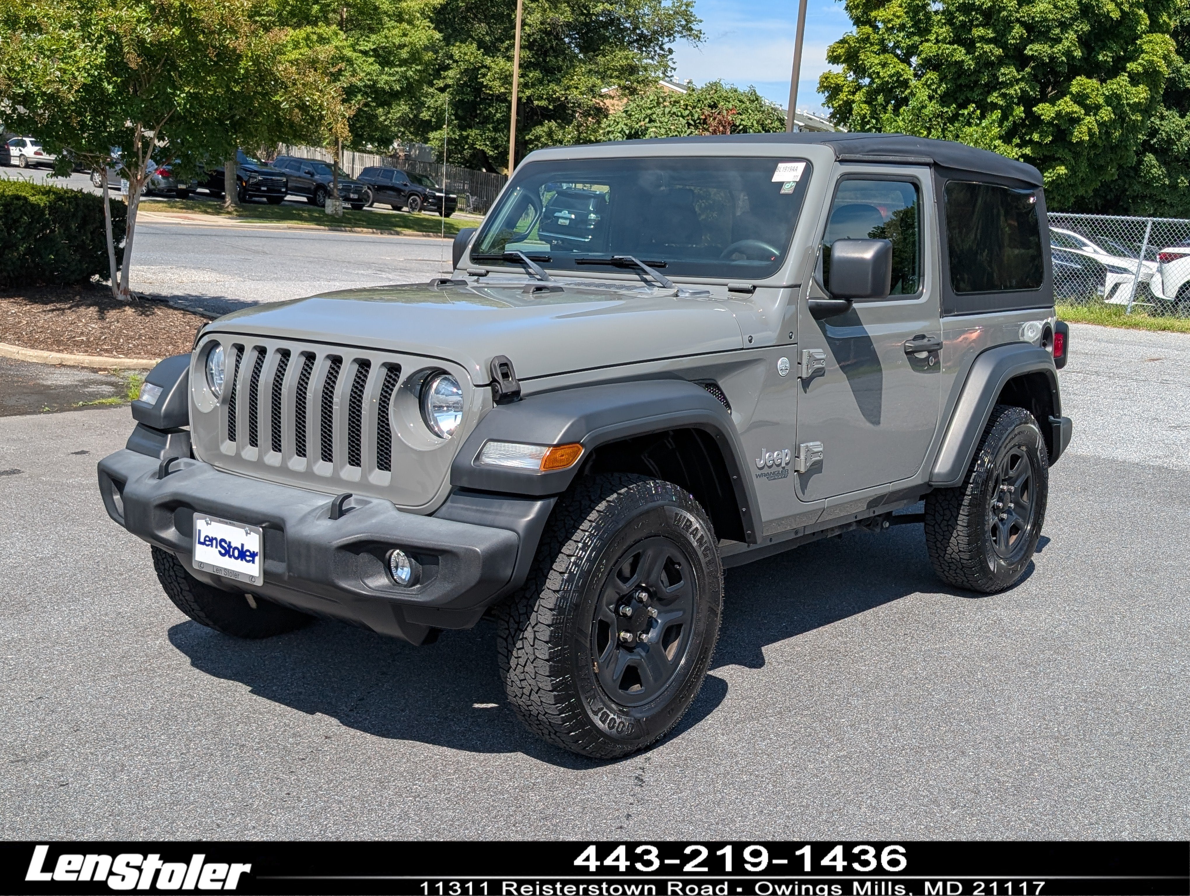 2018 Jeep Wrangler Sport