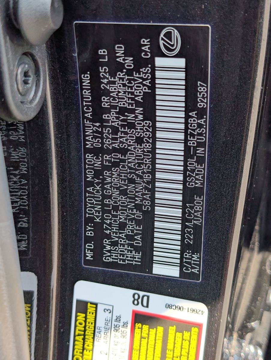 2024 Lexus ES 350 Ultra Luxury FWD
