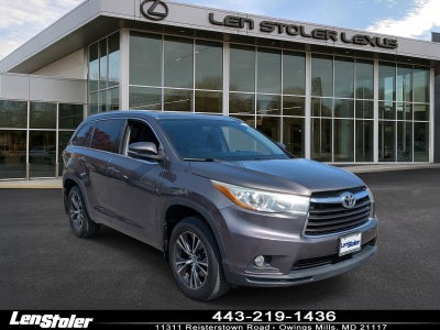 2016 Toyota Highlander XLE