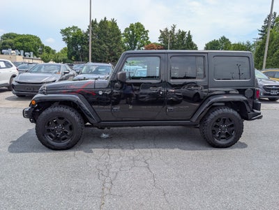 2016 Jeep Wrangler Unlimited Backcountry