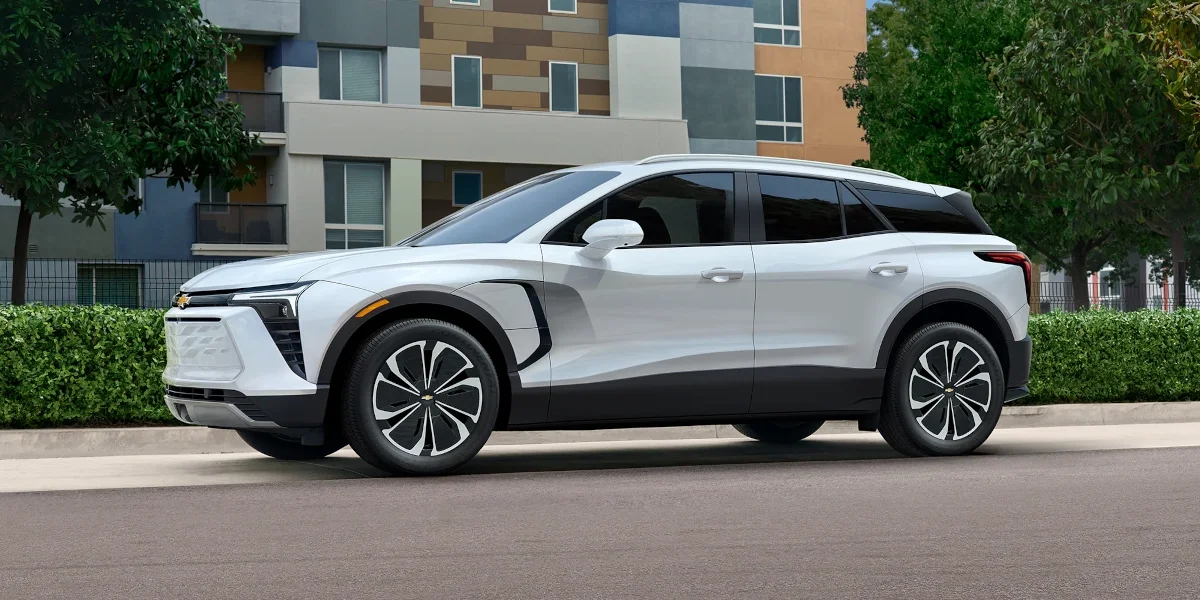 White 2025 Chevrolet Blazer EV